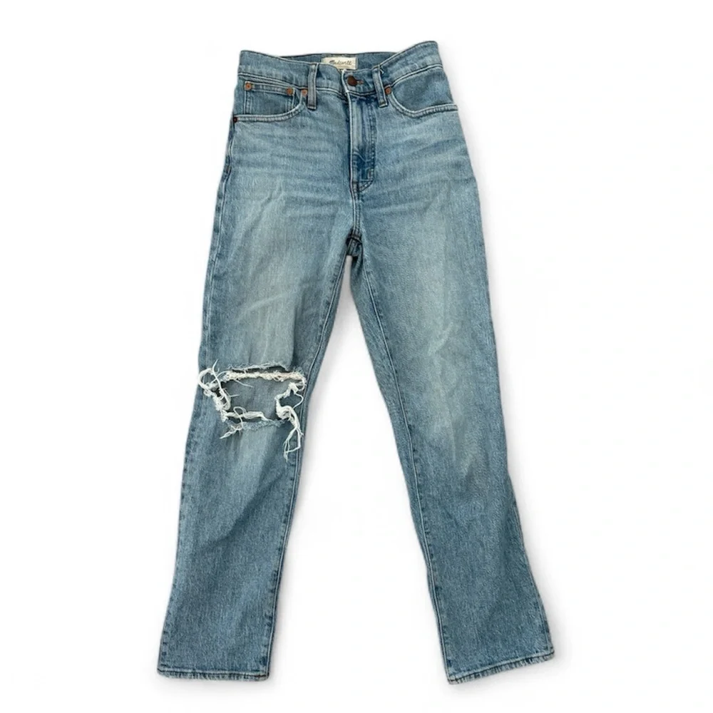 Madewell The Perfect Vintage Straight Jean Size 25 - Picture 2 of 14